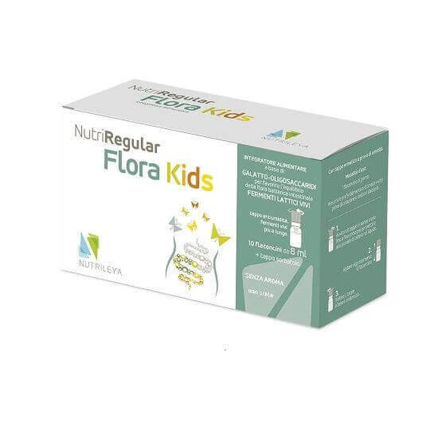 NutriRegular Flora Kids, 10 пляшок, Nutrileya: ціни та характеристики