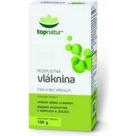 Топнатур ДИССОЛЬВИРУЮЩАЯ клетчатка 1×100 г, пищевая добавка: цены и характеристики