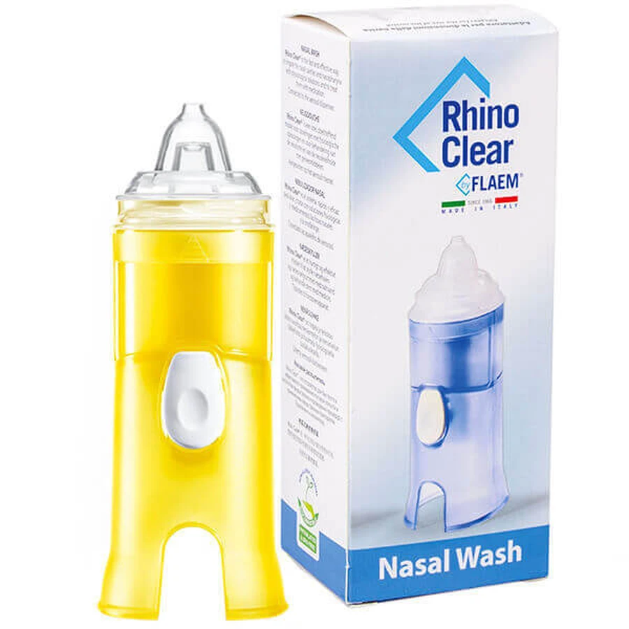 Flaem Rhino Clear, ирригатор для очищения носа и пазух, восемь: цены и характеристики