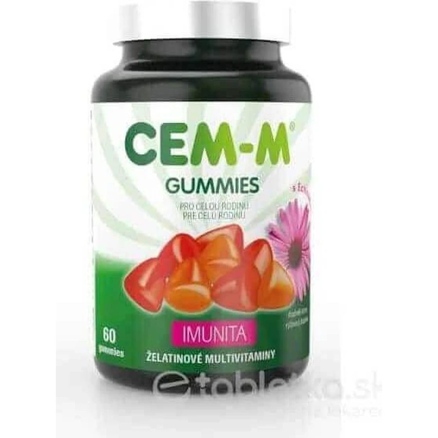 CEM-M GUMMIES IMUNITA 1×60 шт, мультивітамінні: ціни та характеристики