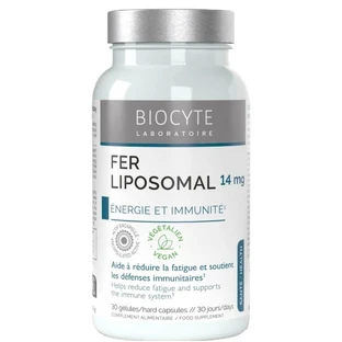 Железо Fe липосомальное, 30 капсул, Biocyte