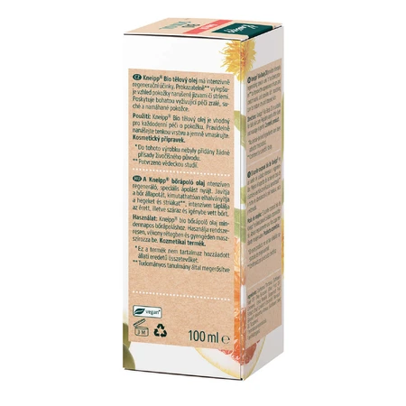 Kneipp Bio Skin Oil, олія для тіла, грейпфрут, шафран, оливкова олія, 100 мл: ціни та характеристики
