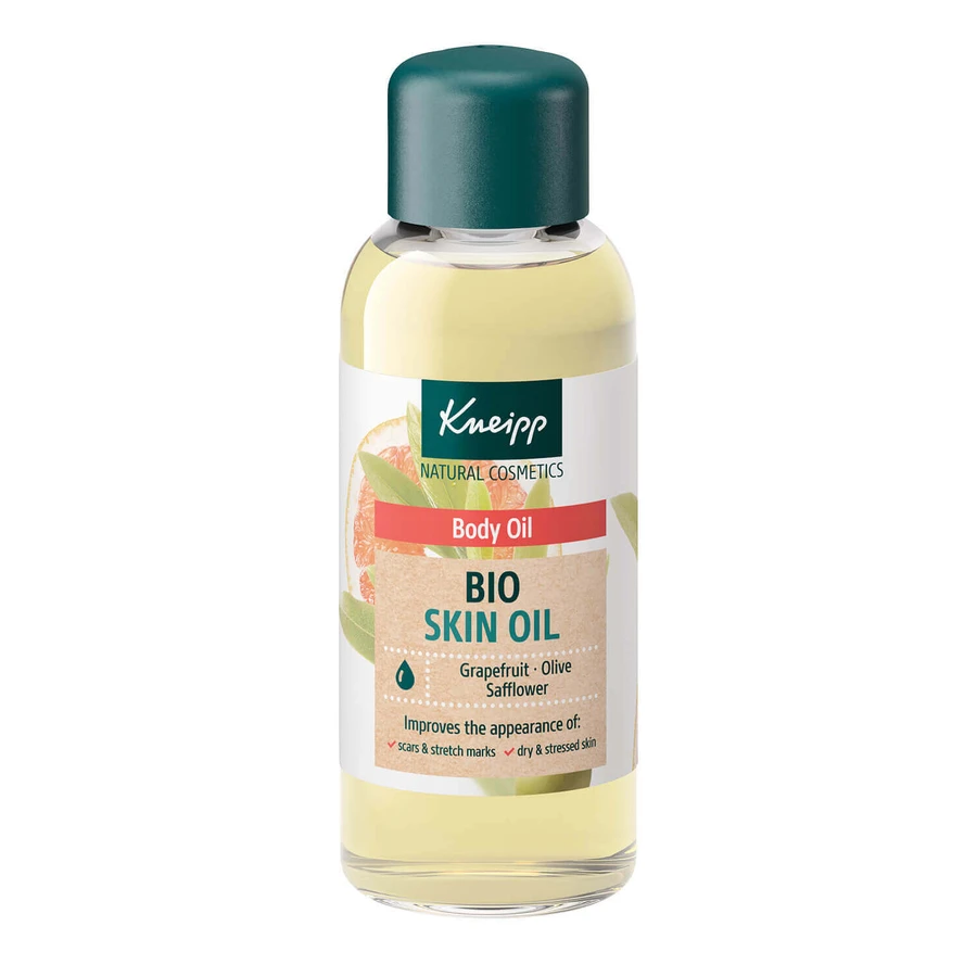 Kneipp Bio Skin Oil, олія для тіла, грейпфрут, шафран, оливкова олія, 100 мл: ціни та характеристики