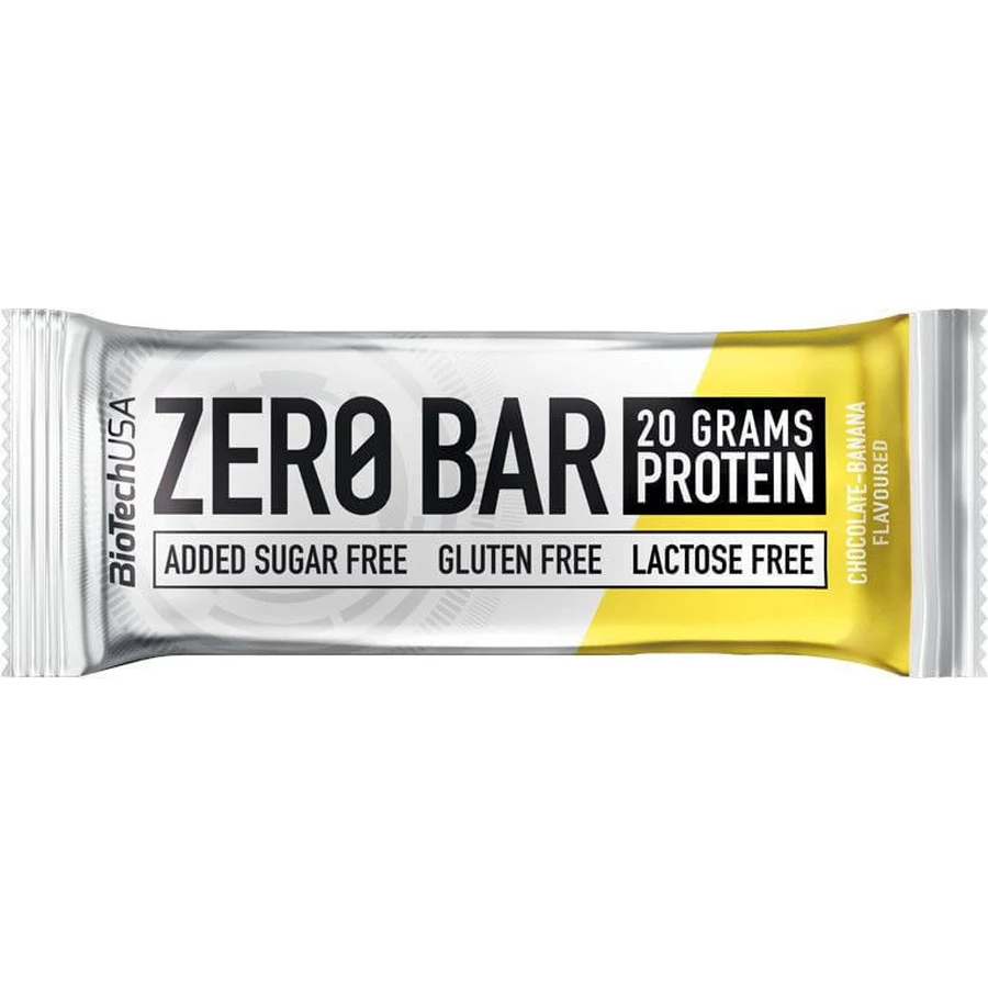 BioTech ZERO (BAR) шоколадно-банановий 50 г: ціни та характеристики