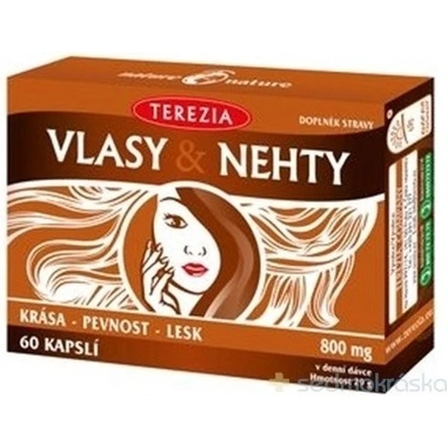 TEREZIA HAIR & NECHTY 1×60 cps, дієтична добавка: ціни та характеристики