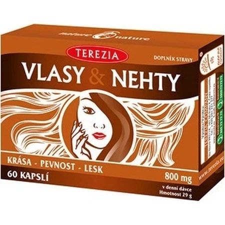 TEREZIA HAIR & NECHTY 1×60 cps, дієтична добавка: ціни та характеристики