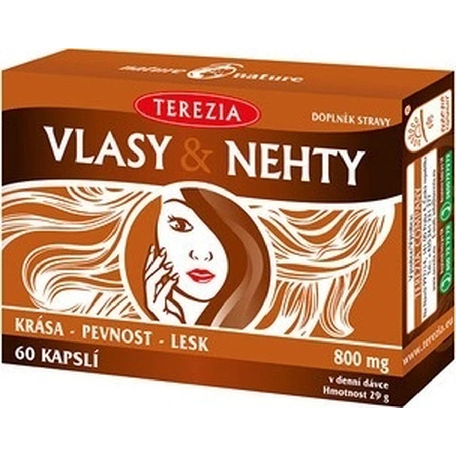 TEREZIA HAIR & NECHTY 1×60 cps, дієтична добавка: ціни та характеристики