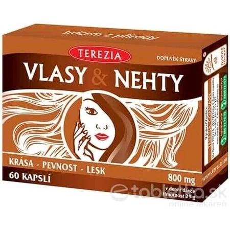 TEREZIA HAIR & NECHTY 1×60 cps, дієтична добавка: ціни та характеристики