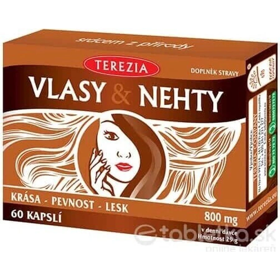 TEREZIA HAIR & NECHTY 1×60 cps, дієтична добавка: ціни та характеристики