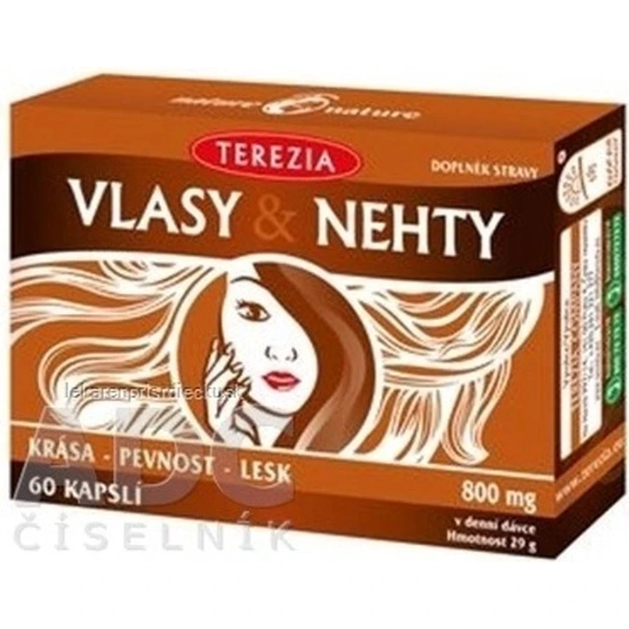 TEREZIA HAIR & NECHTY 1×60 cps, дієтична добавка: ціни та характеристики