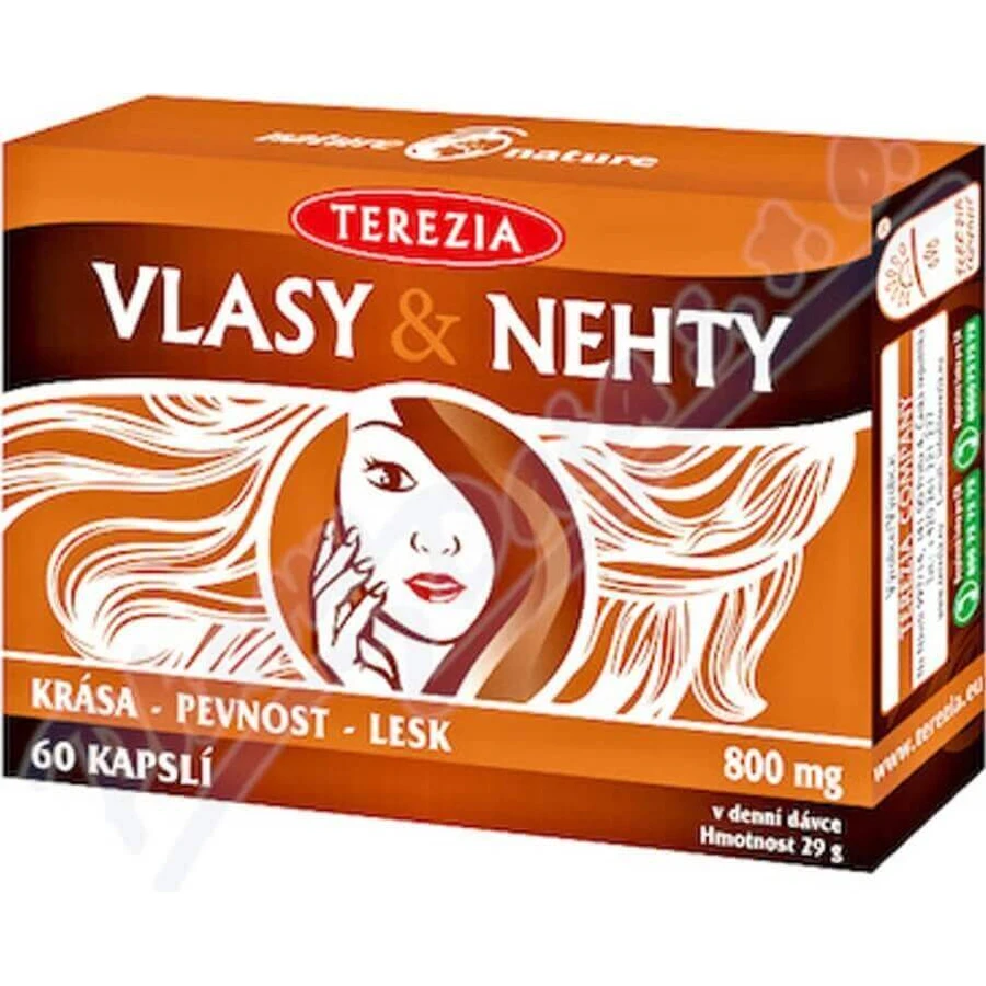 TEREZIA HAIR & NECHTY 1×60 cps, дієтична добавка: ціни та характеристики