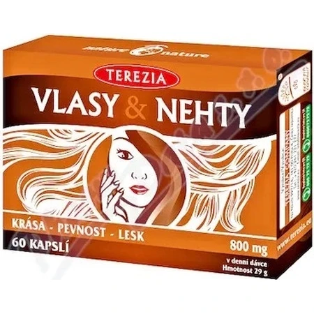 TEREZIA HAIR & NECHTY 1×60 cps, дієтична добавка: ціни та характеристики