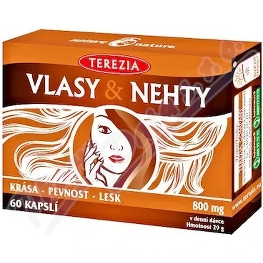 TEREZIA HAIR & NECHTY 1×60 cps, дієтична добавка: ціни та характеристики