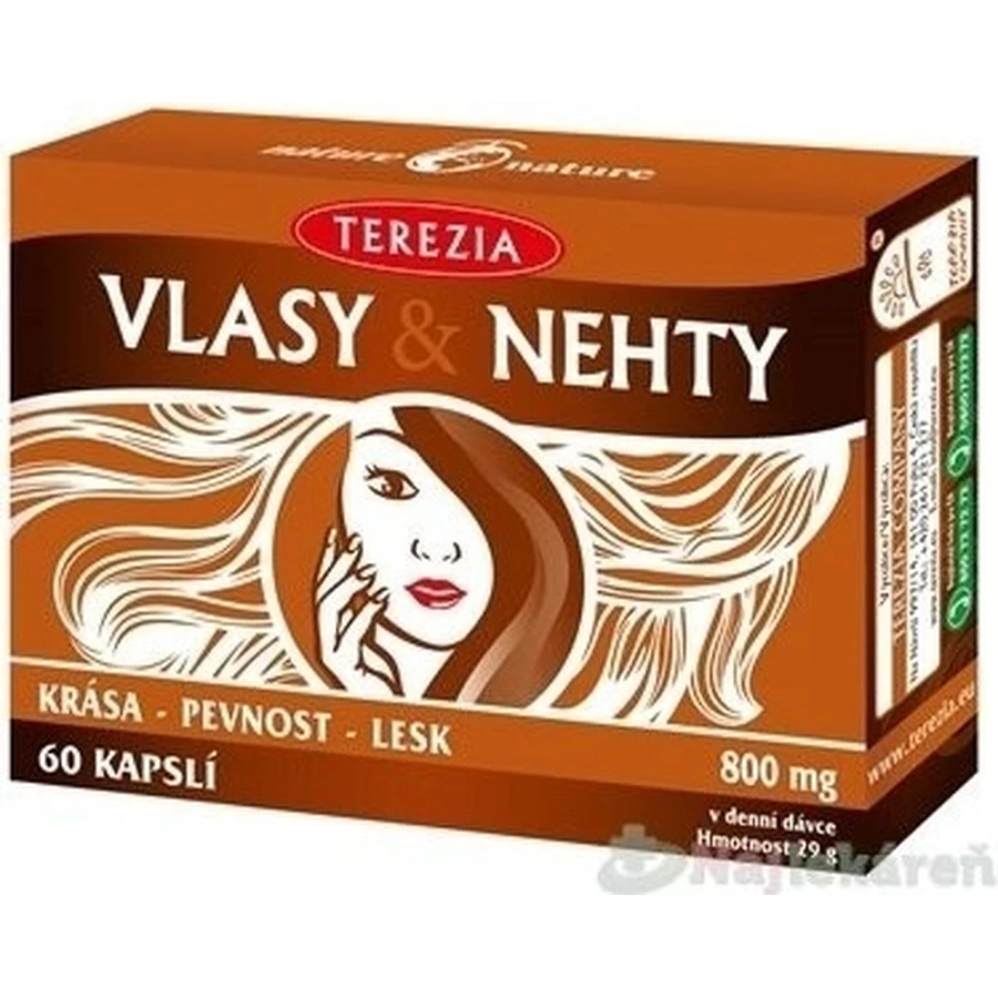 TEREZIA HAIR & NECHTY 1×60 cps, дієтична добавка: ціни та характеристики