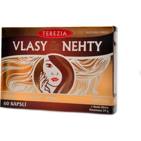 TEREZIA HAIR & NECHTY 1×60 cps, дієтична добавка: ціни та характеристики
