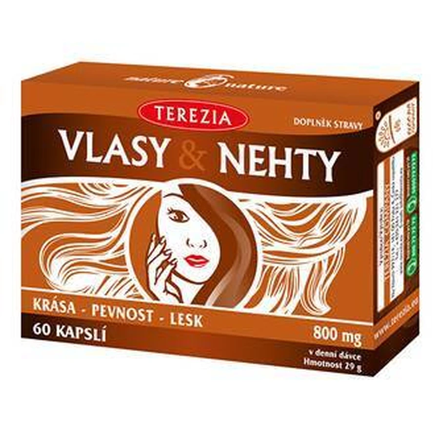 TEREZIA HAIR & NECHTY 1×60 cps, дієтична добавка: ціни та характеристики