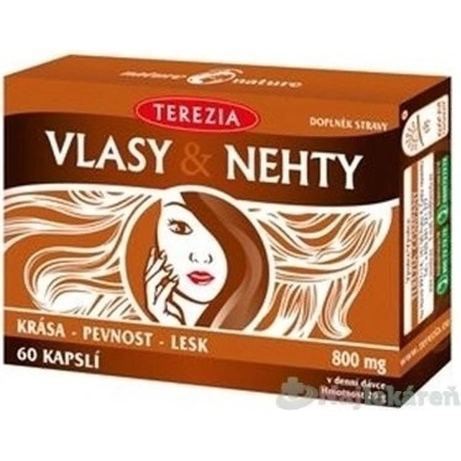 TEREZIA HAIR & NECHTY 1×60 cps, дієтична добавка: ціни та характеристики