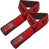 Лямки Power System Lifting Straps Duplex, черные/красные, 2 шт.