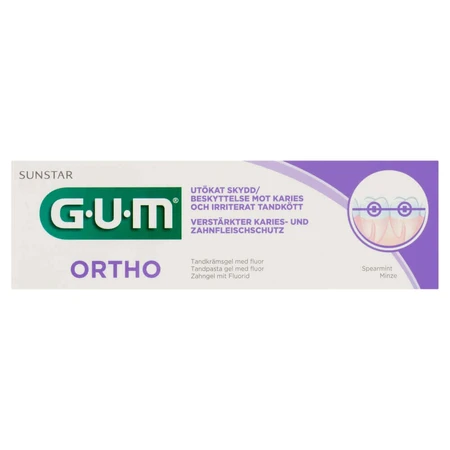 Sunstar Gum Ortho, зубна паста, 75 мл: ціни та характеристики
