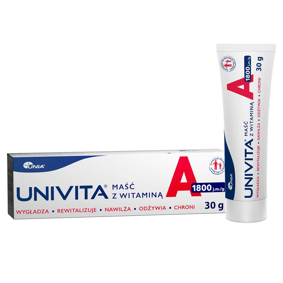 Univita містить вітамін А 1800 МО/г, 30 г: ціни та характеристики
