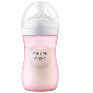 Бутылочка для кормления Philips Avent Natural Response, с 1 месяца, розовая, 260 мл