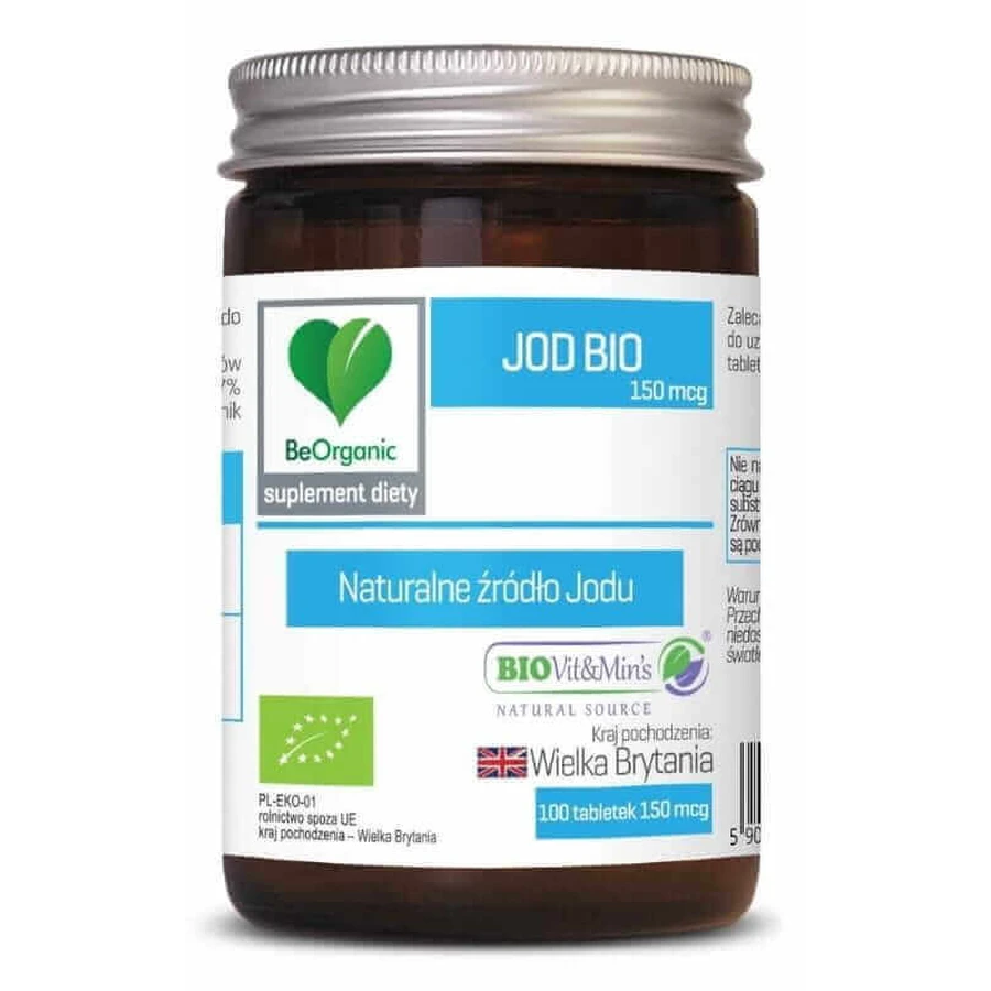 BeOrganic Йод Био 150 мкг 100 таблеток: цены и характеристики