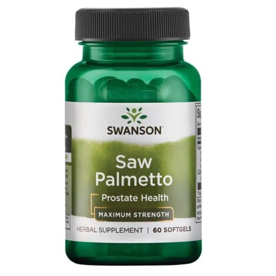 Swanson Saw Palmetto 320 мг, пальма саба, 60 капсул: ціни та характеристики