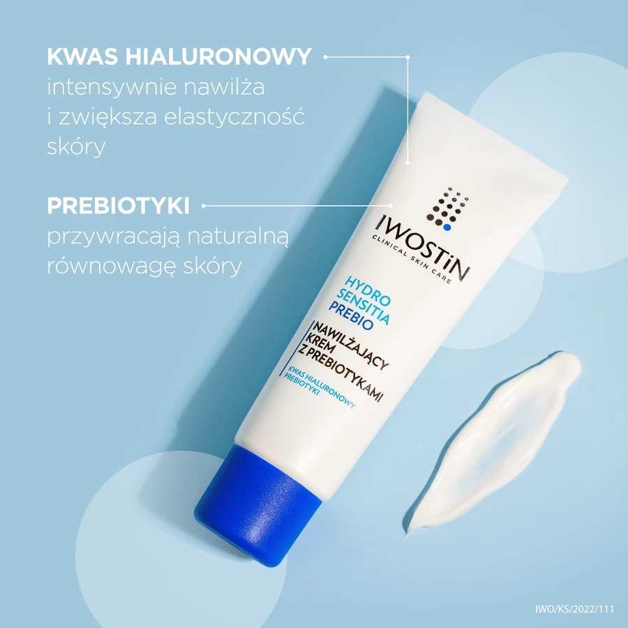 Iwostin, Зволожуючий крем з пребіотиками Hydro Sensitia Prebio, 50 мл: ціни та характеристики