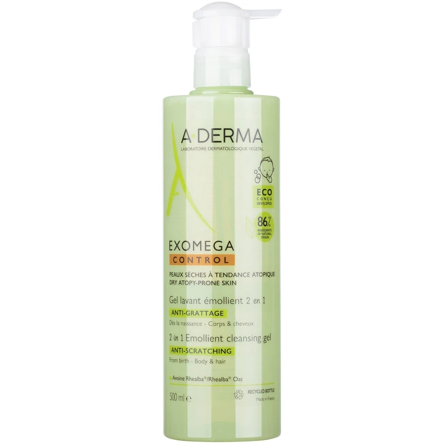 Гель для душу A-Derma Exomega Control 500 мл: ціни та характеристики