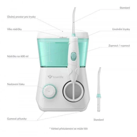 Душ для полости рта TrueLife AquaFloss Station: цены и характеристики