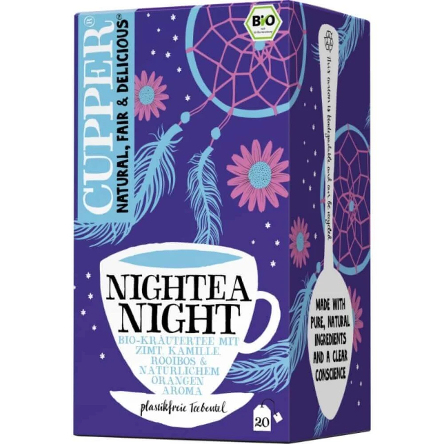  Фиточай Cupper Nighty Night, органический, пакетик 2 г, №40 : цены и характеристики