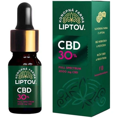 HEMP FARMA LIPTOV CBD ОЛІЯ 30% 10МЛ 1×10 мл: ціни та характеристики