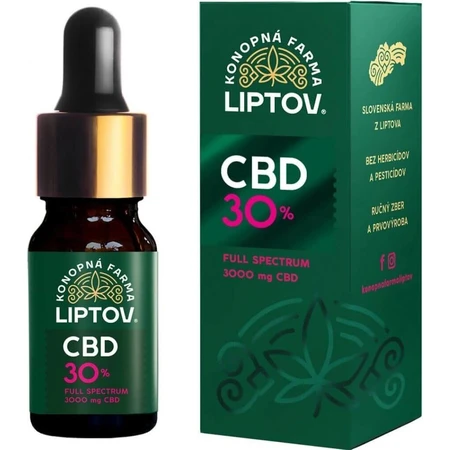 HEMP FARMA LIPTOV CBD ОЛІЯ 30% 10МЛ 1×10 мл: ціни та характеристики