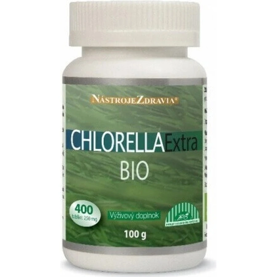 CHLORELLA EXTRA BIO 1×400 тбл, хлорела: ціни та характеристики