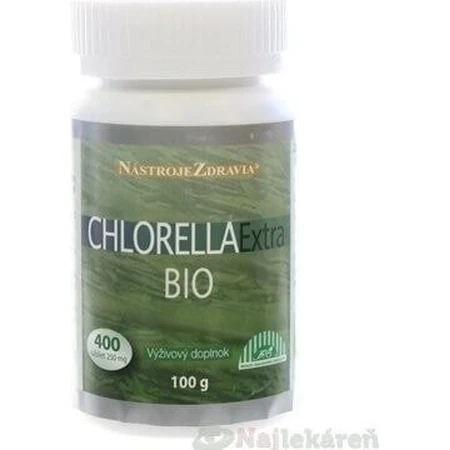 CHLORELLA EXTRA BIO 1×400 тбл, хлорела: ціни та характеристики
