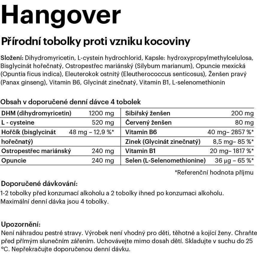 Flow Hangover 32 капсулы: цены и характеристики