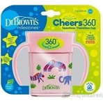 DR.BROWNS Кружка Cheers 360° JUNGLE 6M+ голубая 1×200 мл, питье без капель и проливов: цены и характеристики