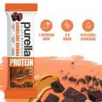Purella Superfoods Протеїн, протеїновий батончик, карамельний брауні, 45 г: ціни та характеристики