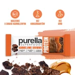 Purella Superfoods Протеїн, протеїновий батончик, карамельний брауні, 45 г: ціни та характеристики