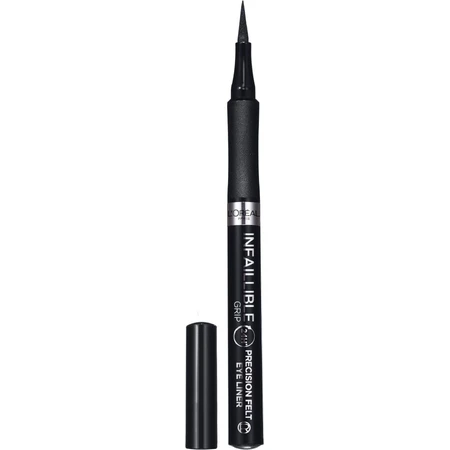 Підводка для очей L'Oréal Paris Infaillible Grip 27H Precision Felt 01 чорна, 1 мл: ціни та характеристики