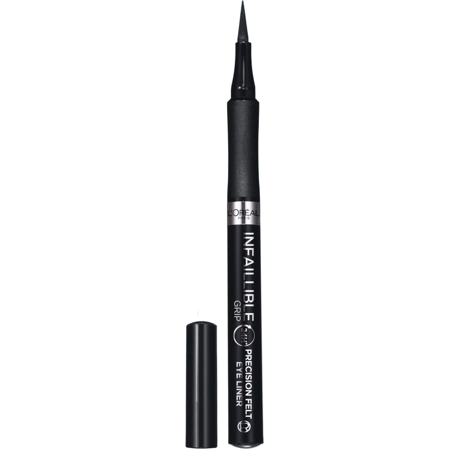 Підводка для очей L'Oréal Paris Infaillible Grip 27H Precision Felt 01 чорна, 1 мл: ціни та характеристики