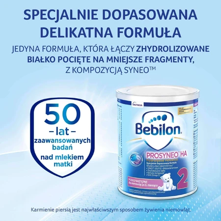 Bebilon Prosyneo HA Hydrolyzed Advance 2, последующее молоко, после 6 месяцев, 400 г УПАКОВКА С ДЕФЕКТОМ: цены и характеристики