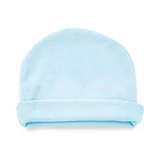 Детская шапочка для новорожденных Baby Hat, голубая, BabyJem