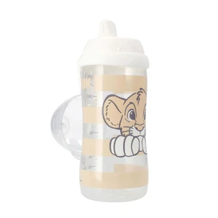 NUK Kiddy Cup, чашка-непроливайка з твердим мундштуком і затискачем, Король Лев, від 12 місяців, 300 мл