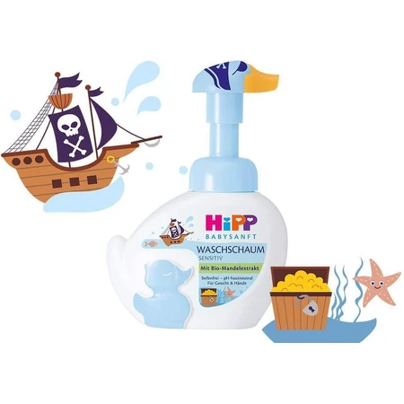 HiPP Babysanft пенка для умывания пиратская 250 мл: цены и характеристики