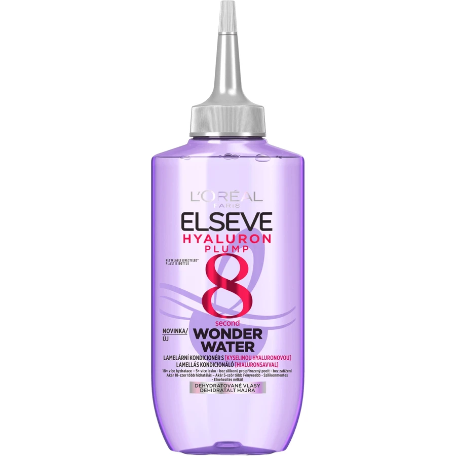 L'Oréal Paris Elseve 8 second Hyaluron Plump Wonder Water 200 мл: ціни та характеристики