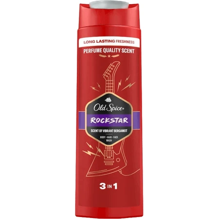 Old Spice Rockstar 3в1 Гель для душу та ампула 400 мл: ціни та характеристики