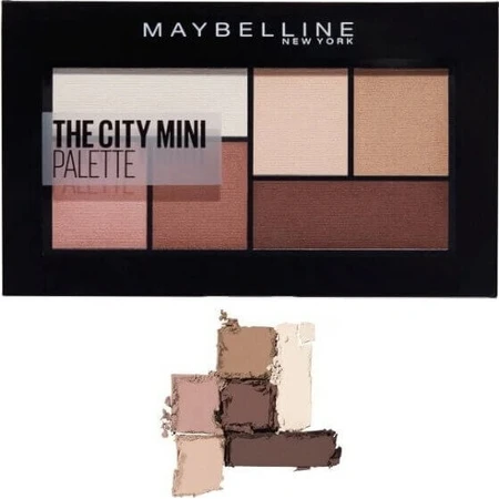 Maybelline New York The City Mini Palette палитра теней для век 480 Matte About Town 1×6 г, палитра теней для век: цены и характеристики