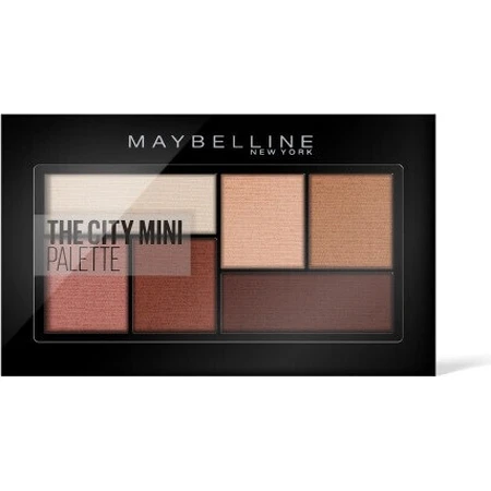 Maybelline New York The City Mini Palette палитра теней для век 480 Matte About Town 1×6 г, палитра теней для век: цены и характеристики