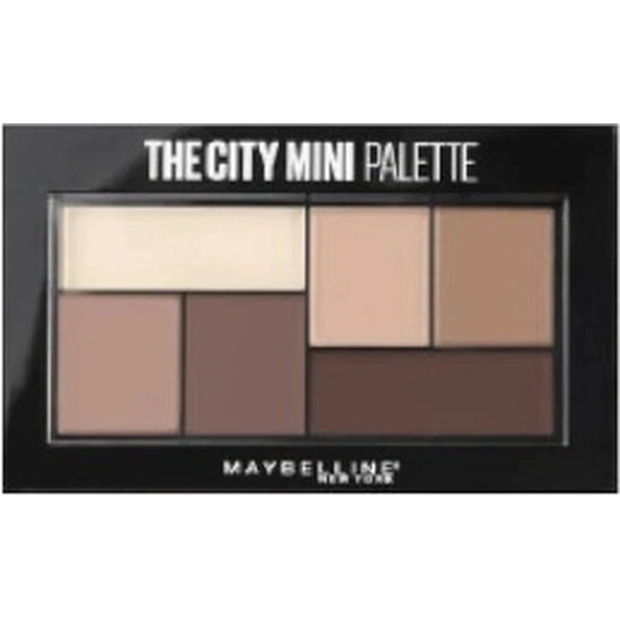 Maybelline New York The City Mini Palette палитра теней для век 480 Matte About Town 1×6 г, палитра теней для век: цены и характеристики